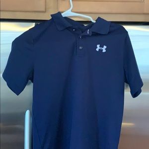2 Under Armour Youth Xl Polo Golf Shirts